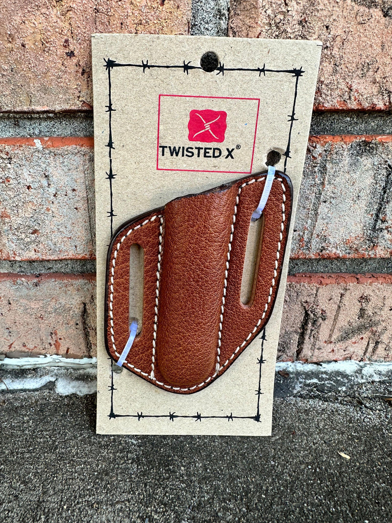 Twisted T Western & More Twisted X Soft Leather Knife Sheath XKS-116