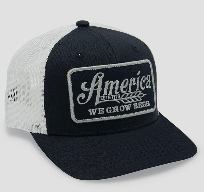 Twisted T Western & More We Grow Beer Hat- Navy