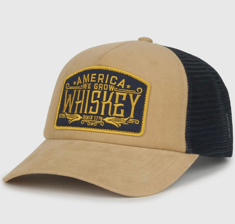 Twisted T Western & More We Grow Whiskey Hat- Corduroy