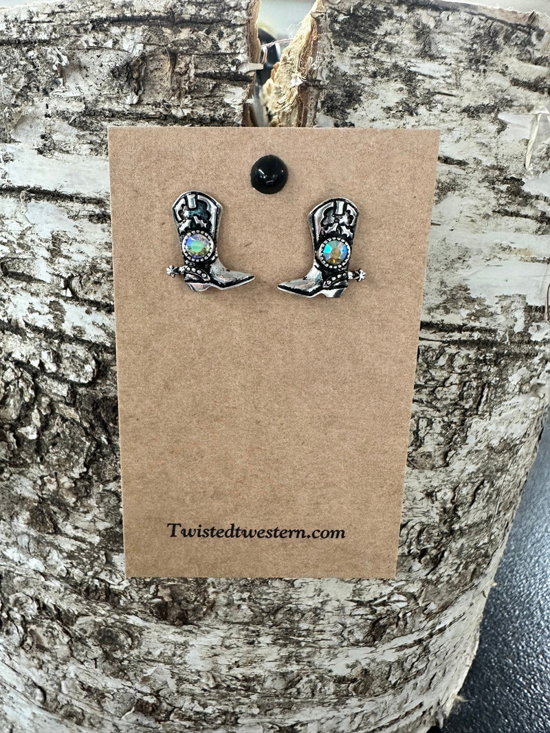 Twisted T Western & More Western Boot Earrings