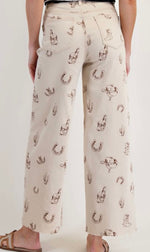 Twisted T Western & More Western Printed Wide Leg Pants