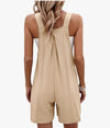 Twisted T Western & More Women’s Adjustable Loose Fit Overalls with Pockets (khaki)
