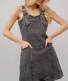 Twisted T Western & More Women’s Charcoal Denim Buckles Strap Dress