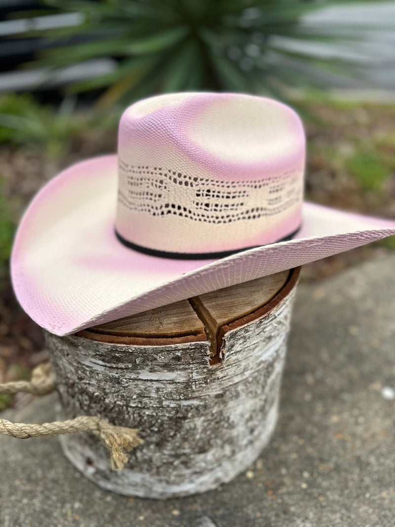 Twisted T Western & More Women’s Pink Straw Cowgirl Hat