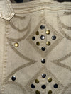 Twisted T Western & More Women’s Studded Buckle Denim Dress in Sand