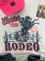 Twisted T Western & More Womens Coors Rodeo White T-Shirt