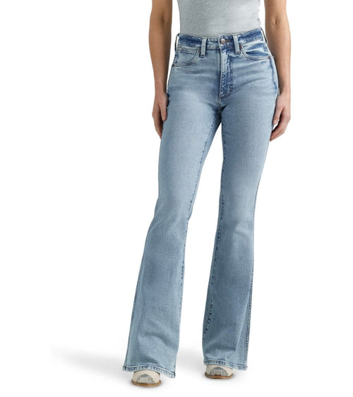 Twisted T Western & More Womens Wrangler Bailey High Rise Flare Jeans