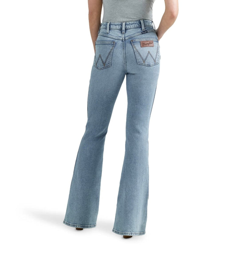 Twisted T Western & More Womens Wrangler Bailey High Rise Flare Jeans