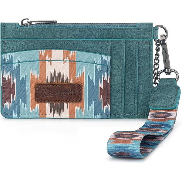Twisted T Western & More Wrangler Aztec Print Card Case