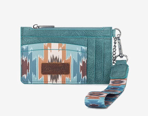 Twisted T Western & More Wrangler Aztec Print Card Case