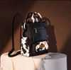 Twisted T Western & More Wrangler Black Cow Print Tote/ Shoulder Bag Convertible Backpack