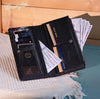 Twisted T Western & More Wrangler Boot Scroll Wallet in Black