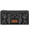 Twisted T Western & More Wrangler Boot Scroll Wallet in Black