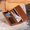 Twisted T Western & More Wrangler Boot Scroll Wallet in Brown
