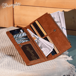 Twisted T Western & More Wrangler Boot Scroll Wallet in Brown