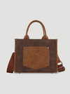 Twisted T Western & More Wrangler Buckle Tote/Crossbody (Coffee)