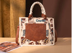 Twisted T Western & More Wrangler Cowboy Print Rope Tote Bag