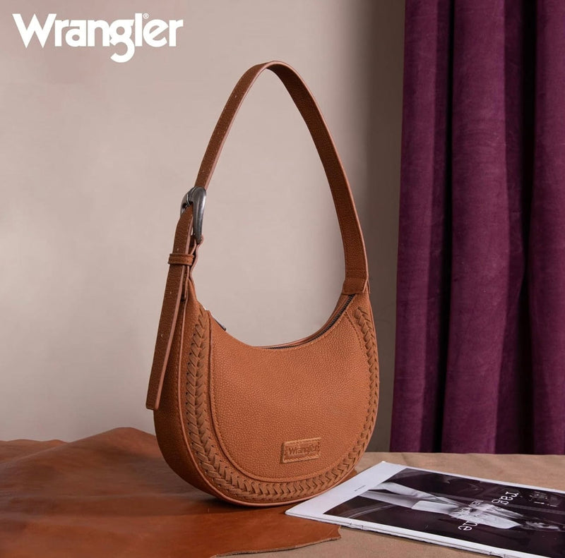 Twisted T Western & More Wrangler Crescent Handbag/Crossbody