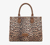 Twisted T Western & More Wrangler Leopard Large Tote/crossbody