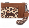Twisted T Western & More Wrangler Leopard Print Card Holder