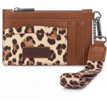 Twisted T Western & More Wrangler Leopard Print Card Holder