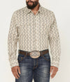 Twisted T Western & More Wrangler Retro Mens Southwestern  Print Long Sleeve Snap Western Shirt