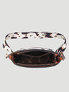 Twisted T Western & More Wrangler Zippered Cow Print Crossbody Bag