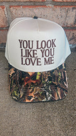 Twisted T Western & More You Look Like You Love Me Embroidery Camo Trucker Hat