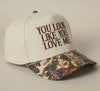 Twisted T Western & More You Look Like You Love Me Embroidery Camo Trucker Hat