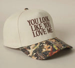 Twisted T Western & More You Look Like You Love Me Embroidery Camo Trucker Hat