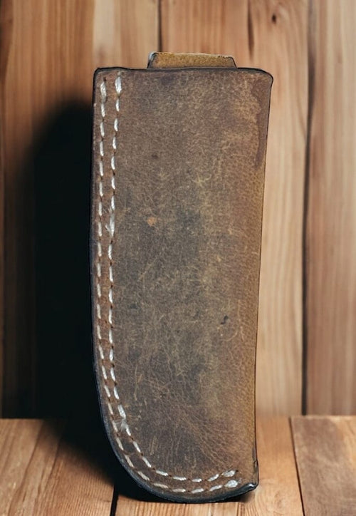 WFA Apparel & Accessories Circle SH Brown Leather Sheath