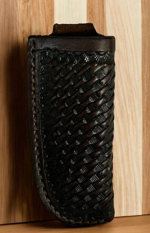 WFA Apparel & Accessories Ranger DK Brn Basketweave Sheath