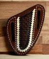 WFA Apparel & Accessories Brown Twisted X Knife Sheath W/Lacing