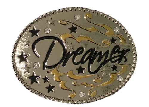 WFA Apparel & Accessories Western Edge Oval Dream Belt Buckle