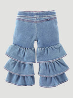 wrangler Girls's clothing Girl's Toddler Wrangler Ruffle Flare Jeans