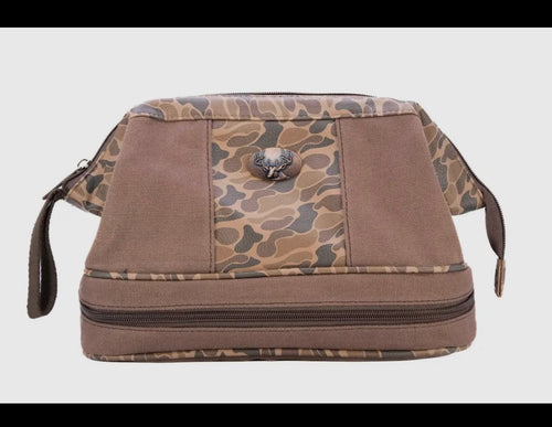 Zep pro Apparel & Accessories Men’s Camo Brown Toiletry Bag