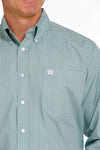 Cinch Men's Shirts Men's Cinch LS Blue Print Shirt