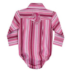 Cowboy Hardware Girls clothes Girl's Infant CH Pink Serape Romper