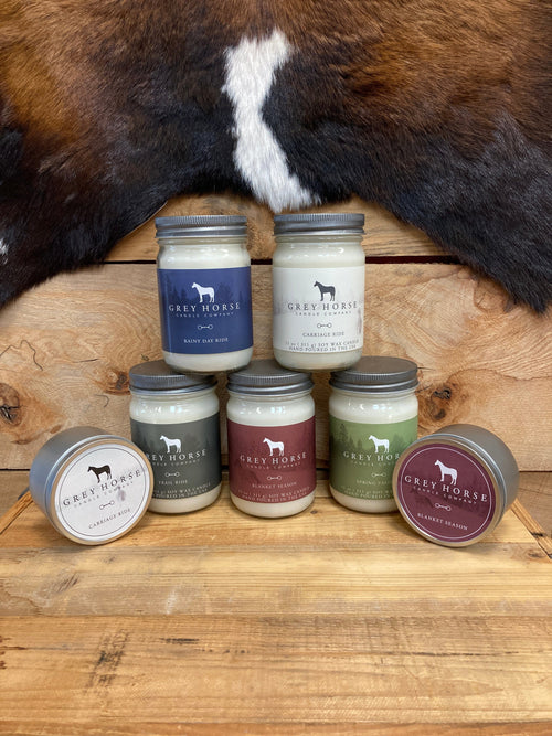 grey horse Candles Grey Horse Candle