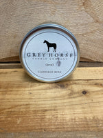 grey horse Candles Carriage Ride (Tin) Grey Horse Candle