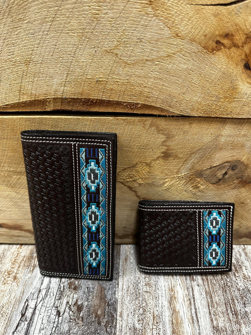 ranger belt company Ranger Belt Company Basketweave Rodeo Wallet