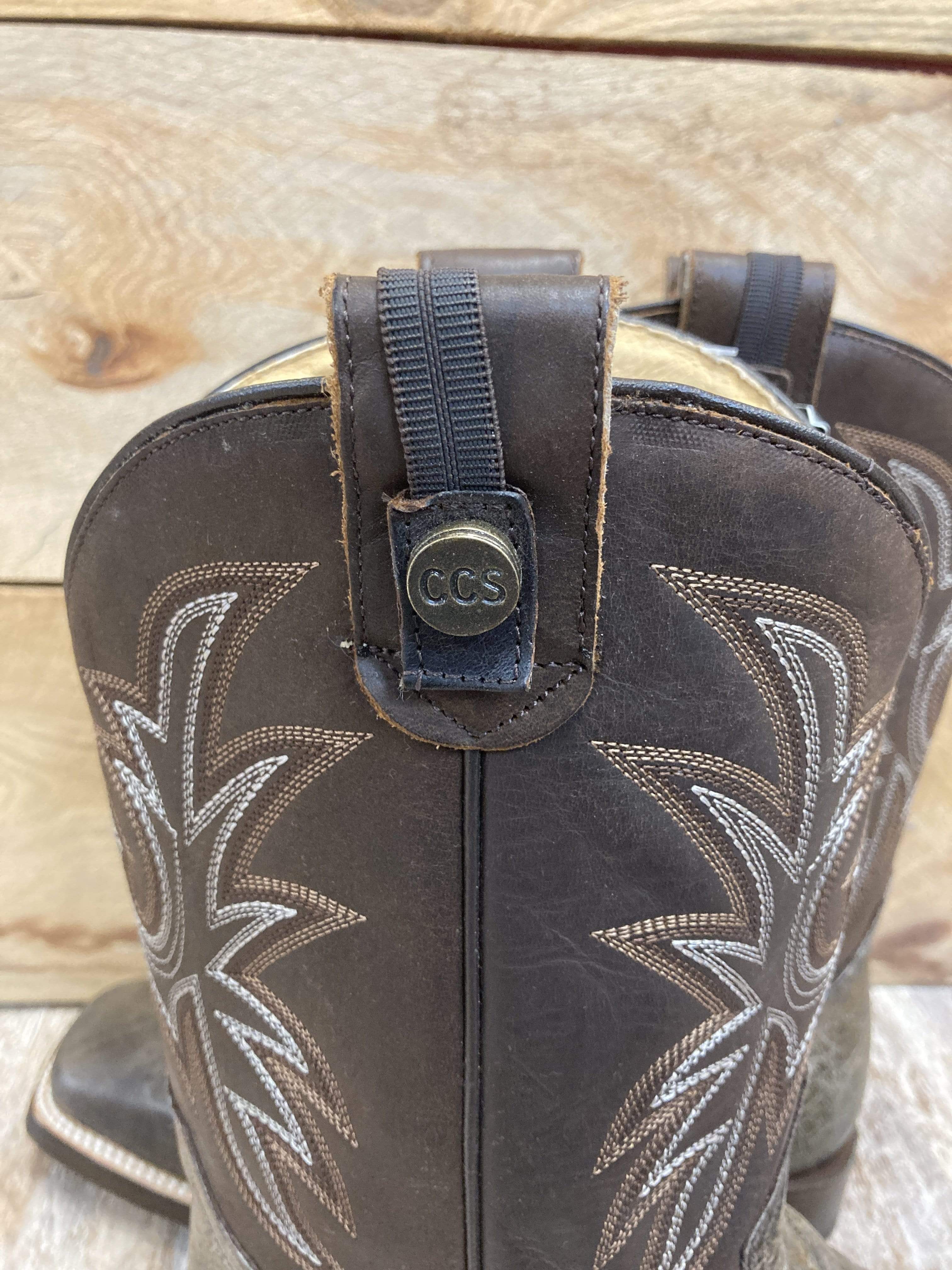 Roper sidewinder concealed outlet carry boots