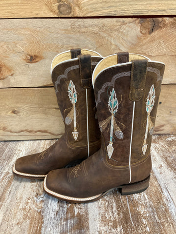 Roper Arrow Feather SQ Toe Boot – Twisted T Western & More