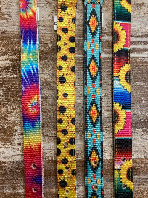 Twisted T Western & More Nylon Patterned Dog Collars