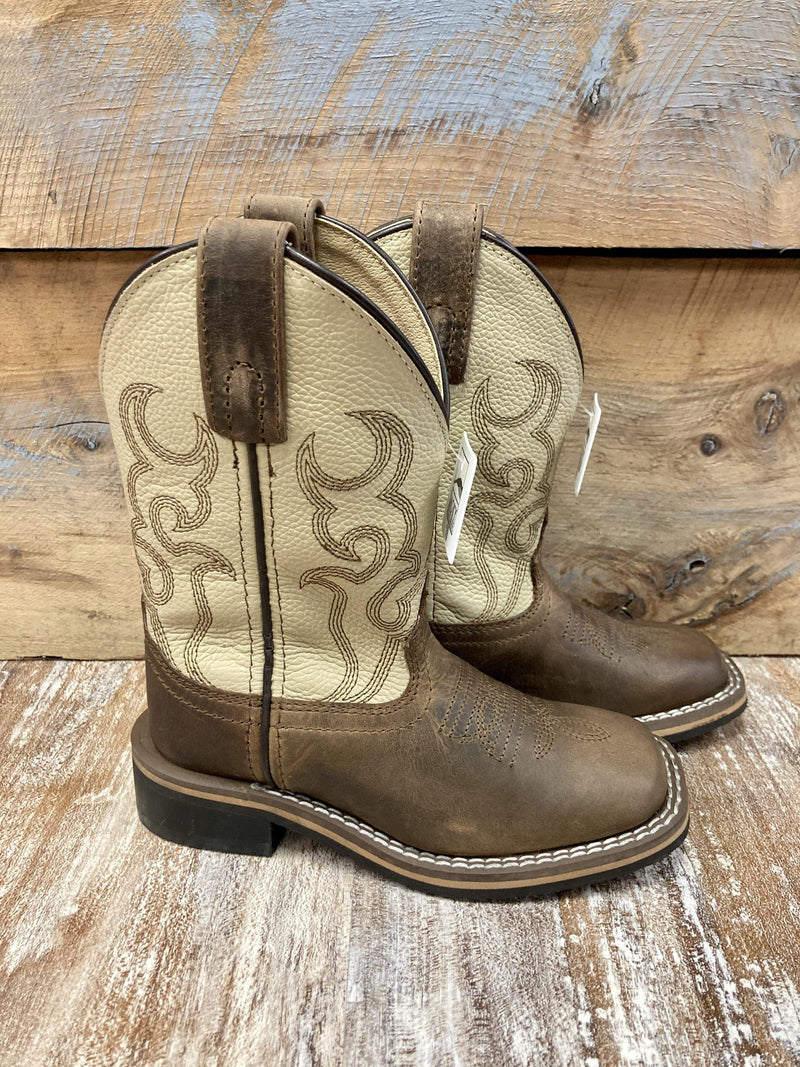Smoky Mountain Footwear SM Brown/Cream Youth Boots