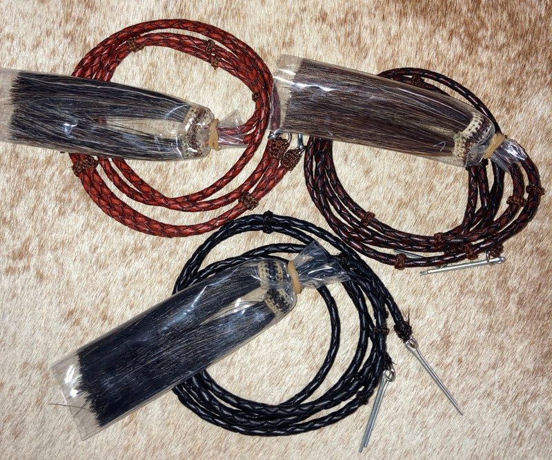 Twisted T Western & More Horse Hair Leather Stampede Strings