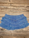 wrangler Girls clothing Wrangler Infant/Toddler Ruffle Denim Skirt