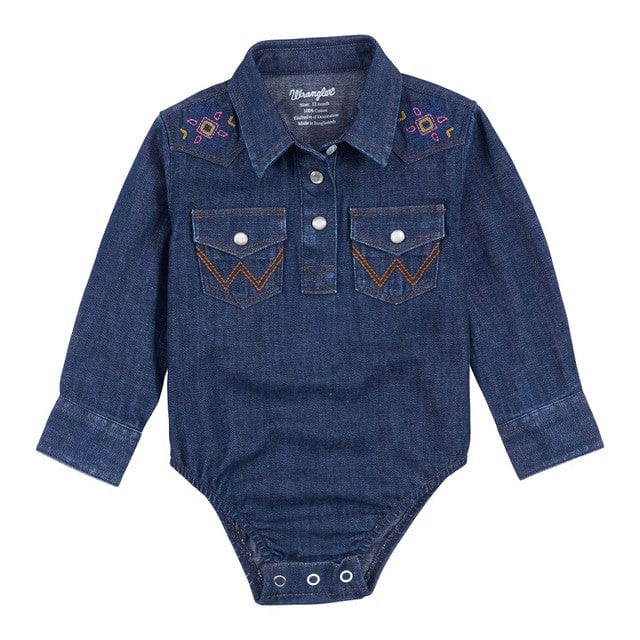 wrangler Wrangler Infant Girl Bodysuit